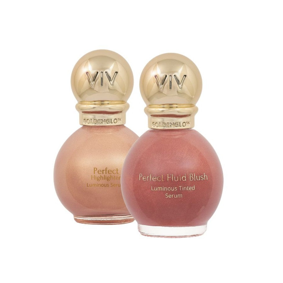 KIT PERFEITO 02: Blush Terracotta + Iluminador Bronze