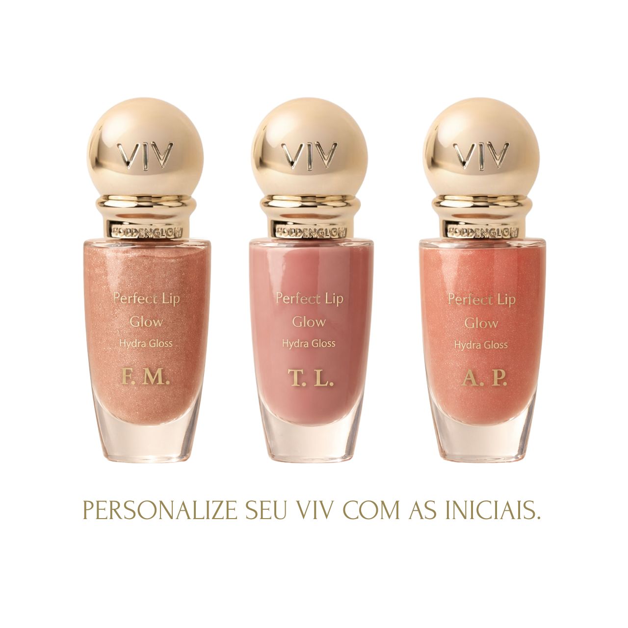Monte seu kit COMPLETO: BLUSH + ILUMINADOR + LIP GLOW + LIPSTICK